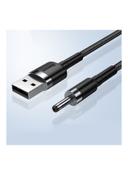 Baseus USB To DC 3.5mm Charging Cable Gray/Black - SW1hZ2U6MzI4Mzc3