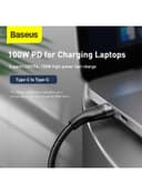 Baseus 3-in-1 USB Charging Cable with Dual Head Black - 153160