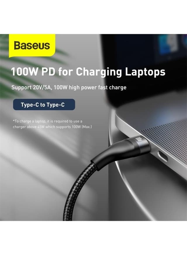 Baseus 3-in-1 USB Charging Cable with Dual Head Black - 153160