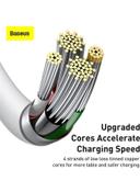 Baseus Superior Series Fast Charging Data Cable USB to iP 2.4A White - SW1hZ2U6MzI3OTAz