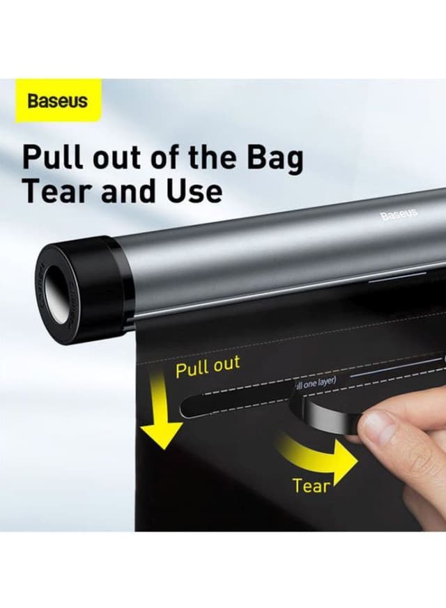 حامل أكياس القمامة للمقعد الخلفي للسيارة Baseus 2-Rolls Garbage Bags for Car Back Seat with Mount Holder