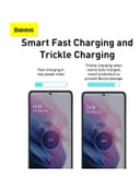 مقبس شاحن الجوال Baseus Super Si Quick Charger 25W Wall Charger with Type-C to Type-C Charging Cable