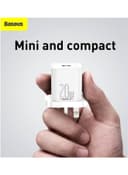 Baseus Super Si 1C PD Fast Wall Charger with Type C To Lightning Cable 0.49*0.42*0.67meter White