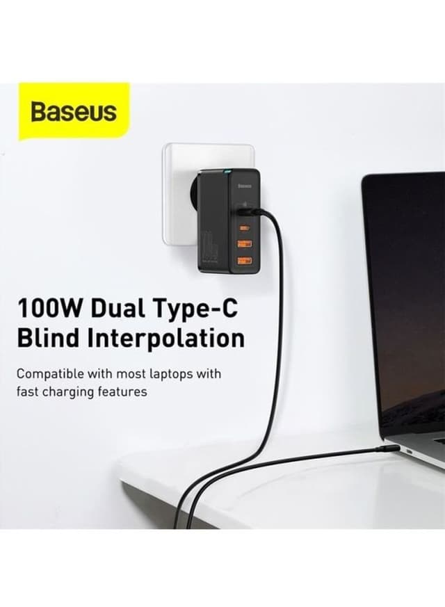 Baseus 4-Port Charging Head For Mobile Black - SW1hZ2U6MzI1MDY2