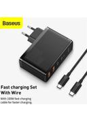 Baseus 4-Port Charging Head For Mobile Black - SW1hZ2U6MzI1MDc0