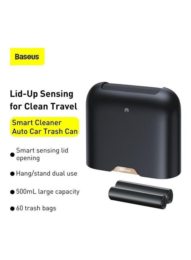 Baseus Smart Cleaner Auto Car Trash Can with 60 Bags - SW1hZ2U6MzI3NjMw