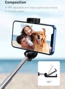 عصا سيلفي Baseus Ultra Mini Bluetooth Folding Selfie Stick - 154304