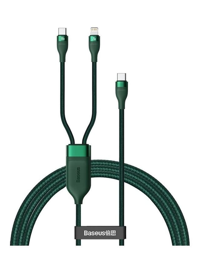 كيبل شحن 2 في 1 Baseus Flash Series 2 In 1 USB Type C Charging Cable