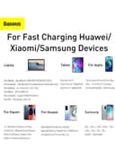 كيبل شحن 2 في 1 Baseus Flash Series 2 In 1 USB Type C Charging Cable