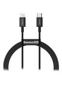 Baseus Type-C to Lightning Superior Series fast charging data cable PD 20W 1m Black - SW1hZ2U6MzI4MTQ2