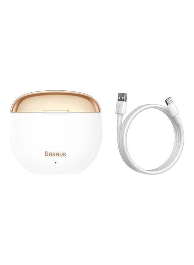 Baseus Ngw2-02 Tws Wireless Bluetooth Earphones White