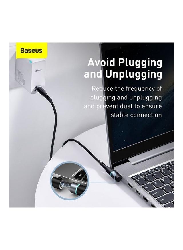 Baseus Magnetic Charging Cable For Lenovo USB Black - SW1hZ2U6MzI2NzUw