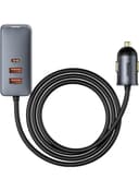 Baseus Share Together PPS 120W, 3 USB + 1 Type-C Multi-port Fast Charging Car Charger
