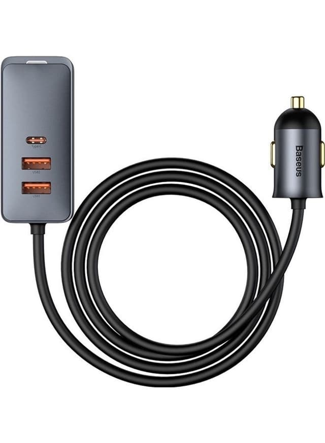 Baseus Share Together PPS 120W, 3 USB + 1 Type-C Multi-port Fast Charging Car Charger