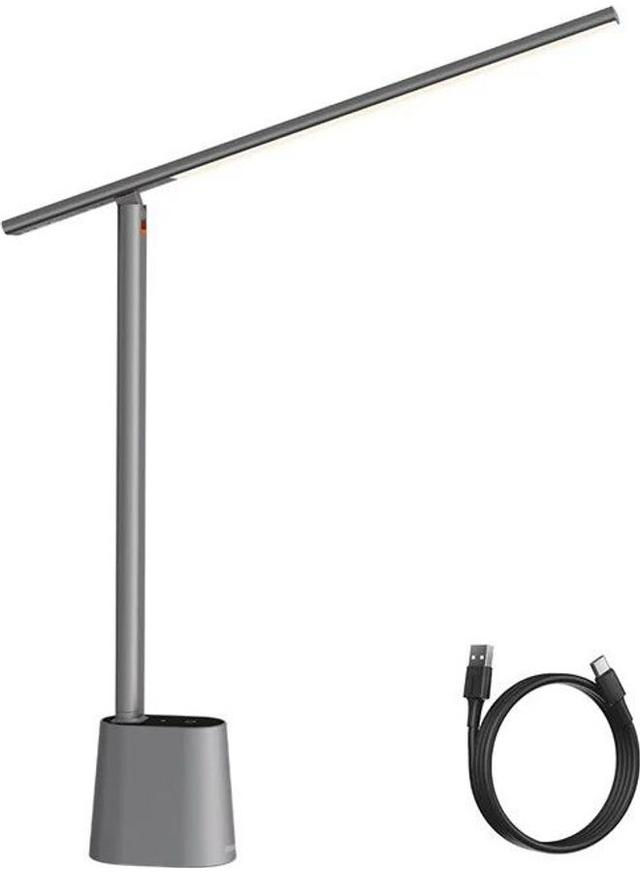 Baseus Folding Smart Desk Lamp With Charging Cable Dark Grey 350x53x382mm - SW1hZ2U6MzI2MzQ4