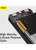 Baseus 30000 mAh Digital Display Power Bank 153 x 68.8 x 41.9millimeter Black