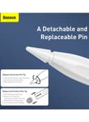 قلم جوال مع كيبل شحن Baseus Universal Smooth Writing Stylus Pen