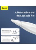 Baseus Smooth Writing Universal Type-C Charging Stylus Pen White