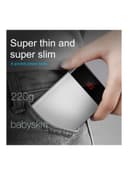 Baseus 10000 mAh Slim Mini Cu Digital Display Power Bank White