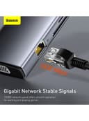 Baseus 11-In-1 Multifunctional Metal Gleam Series Type-C Hub Docking Station Space Grey