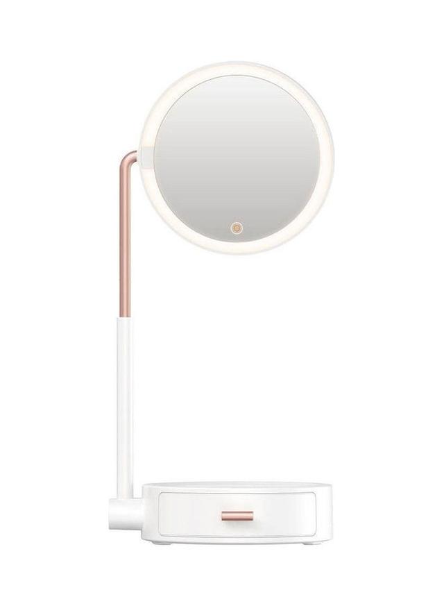Baseus Smart Beauty Series Lighted Makeup Mirror With Storage Box White
