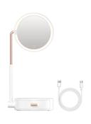 Baseus Smart Beauty Series Lighted Makeup Mirror With Storage Box White