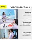 Baseus 50 mAh Traveler Bluetooth Selfie Stick Blue - 153199