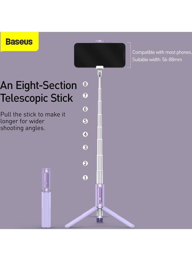 عصا سيلفي مع حامل ثلاثي Baseus 50 mAh Traveler Bluetooth Tripod Selfie Stick