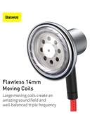 سماعات سلكية Baseus Wired Earphone with Microphone And Remote Control