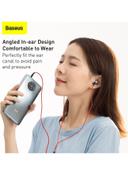 سماعات سلكية Baseus Wired Earphone with Microphone And Remote Control