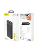 Baseus 10000 mAh Mini Cu Digital Display Portable Power Bank Black