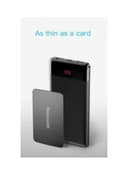 Baseus 10000 mAh Mini Cu Digital Display Portable Power Bank Black