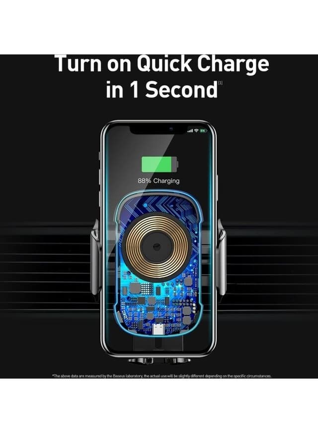 Baseus Infrared Sensing Wireless Charger Car Mount
