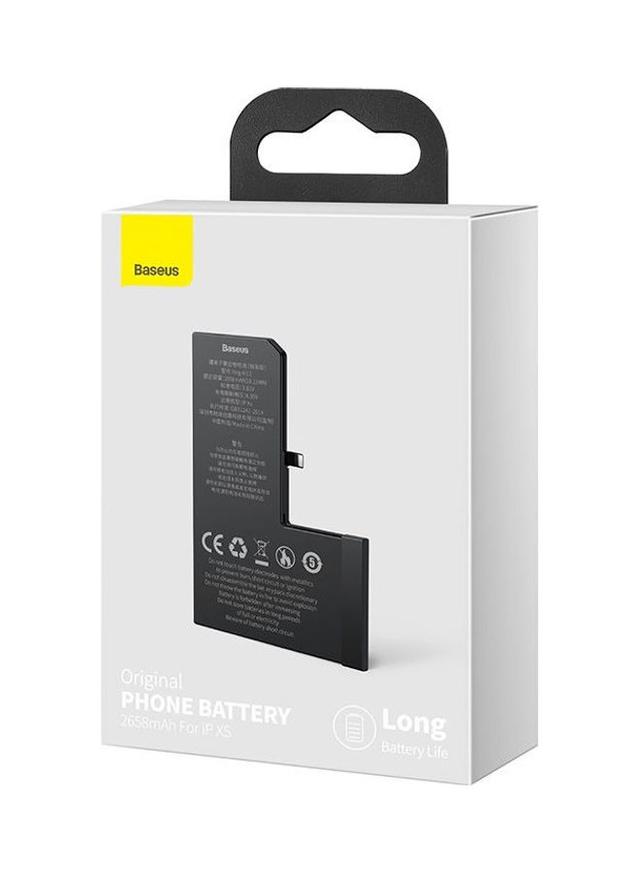 Baseus 2658 mAh Original Phone Battery For iPhone Xs Black - SW1hZ2U6MzI0NzE5