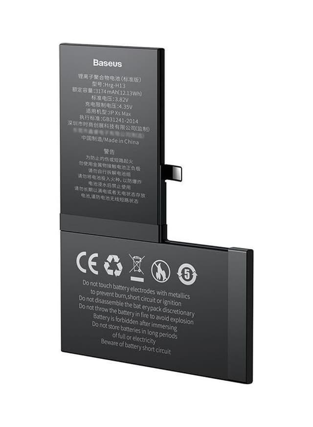 Baseus 3714 mAh Battery Apple For iPhone Xs Max Black