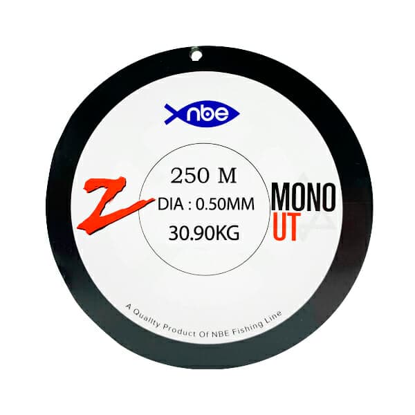 خيط للصيد نايلون بطول 250 متر و بسماكة 0.50 ملم NBE Z-MONO UT 250m Nylon Line