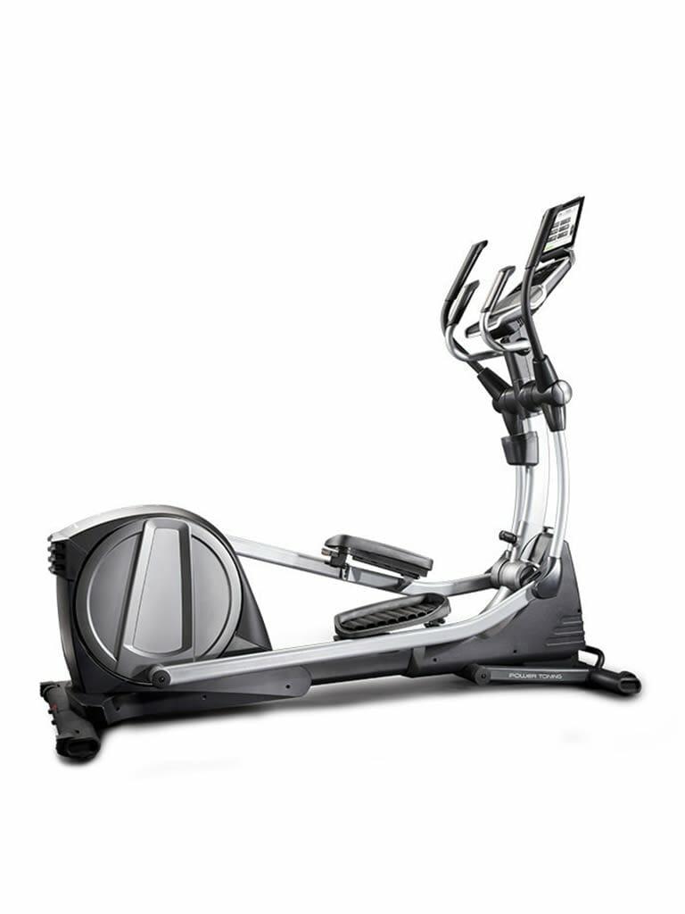 آلة تمارين رياضية قابلة للطي مع شاشة NordicTrack Space Saver Elliptical