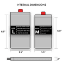 حافظة هاتف حرارية لون كحلي Thermal Capsule Medium - Phoozy - SW1hZ2U6MzE5MjY4