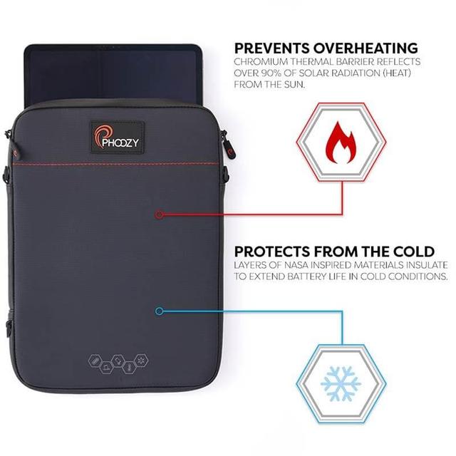 Phoozy iPad Capsule 13" - Cosmic Black