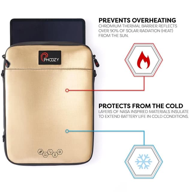 Phoozy iPad Capsule 13" - Iridium Gold