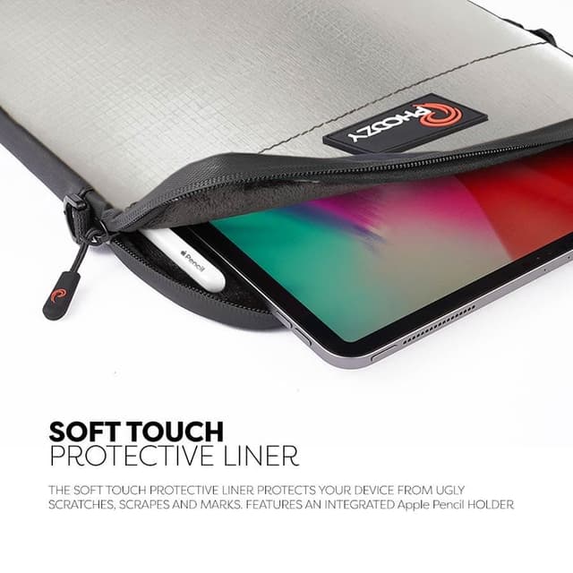 Phoozy iPad Capsule 13" - Iridium Silver