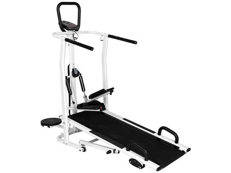 Power Max Fitness MFT-410 4 In 1 Multi-function Manual Treadmill