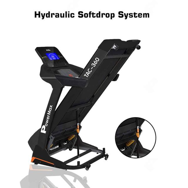 تريدميل بسرعة 18 كم  ساعة Power Max Fitness Treadmill