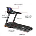 تريدميل بسرعة 18 كم  ساعة Power Max Fitness Treadmill