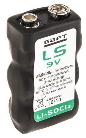 SAFT LS 9V 3.6v Lithium Battery Pack Of 2 Pcs
