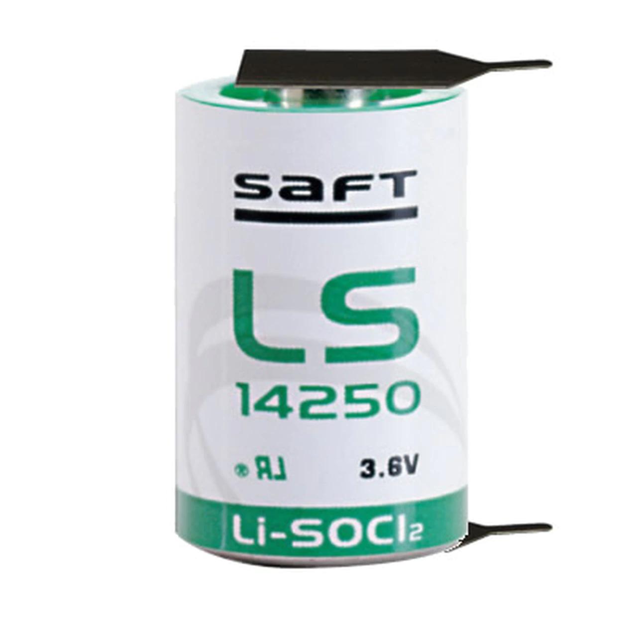 SAFT LS14250 1/2 AA 2PFS 3.6v Lithium Battery Pack Of 3 Pcs