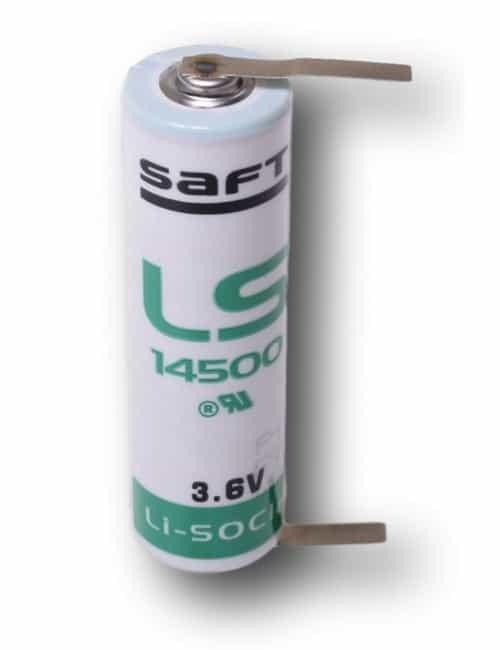SAFT LS14500 AA CNR 3.6v Lithium Battery Pack Of 3 Pcs