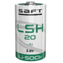SAFT LSH 20 3.6v Lithium Battery Pack Of 2 Pcs