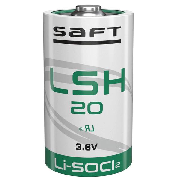 SAFT LSH 20 3.6v Lithium Battery Pack Of 2 Pcs