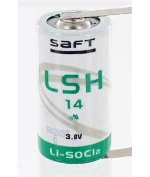 SAFT LSH14 CNR 3.6v Lithium Battery Pack Of 2 Pcs